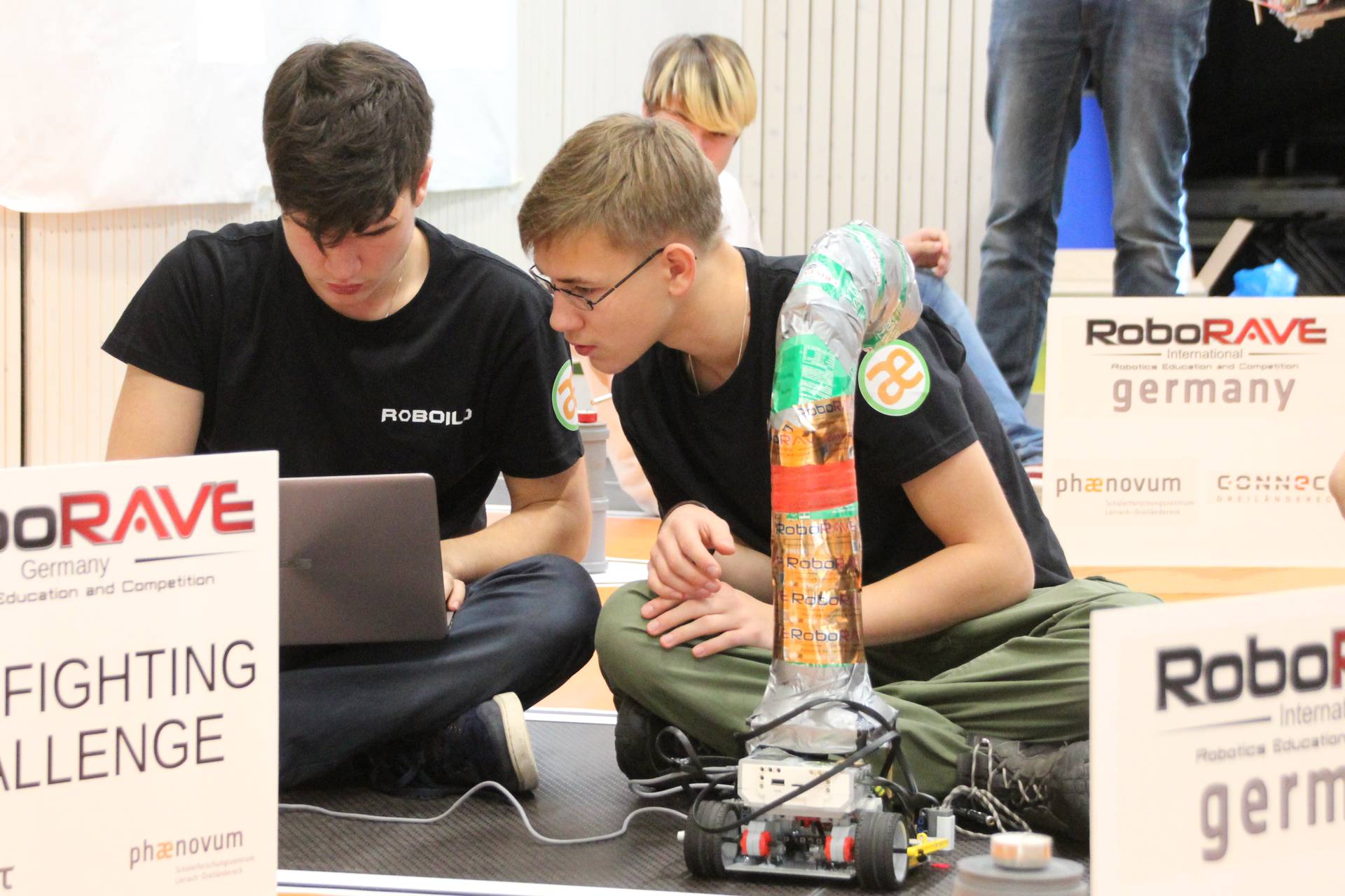Fire Fighter of RoboRAVE Poland at RoboRAVE Germany 2018